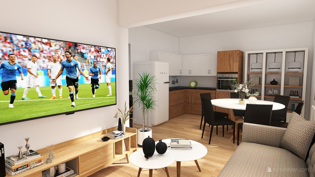 Kitchen & Living Room Makeover