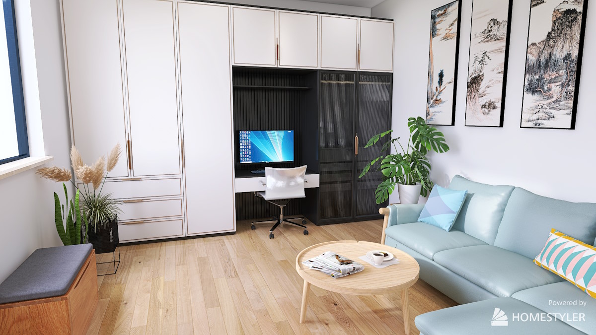 Living Room & Kitchen Makeover